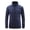 Dark Blue, variant on Mens Sun Protection Jacket Full Zip Up Jacket for Men Lightweight Solid Fall Windbreaker Running Jackets With Pockets