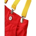thumbnail image 6 of 0-5Y Kids Boys Summer Clothes Sets Short Sleeve Lapel Bowtie Shirts + Suspenders Short Pants Overalls Toddler Gentleman Outfits, 6 of 6