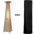 thumbnail image 1 of Patio Heater Cover, Outdoor Heater Covers Waterproof with Drawstring for Pyramid Stand Up Heater Cover(Black, 87 H x 21 W x 24 D), 1 of 5