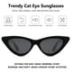 thumbnail image 2 of Gafas de sol Cat Eye LIKSMU Vintage Retro para mujer, color negro, 2 of 6