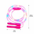 thumbnail image 3 of Light Up Jump Rope with 3-Speed Adjustable Led Glow, Pink, for Student Exercise, 3 of 6