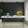 6 Foot Folding Table Small Table Multipurpose Indoor Outdoor Heavy Duty