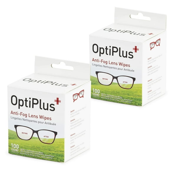 OptiPlus Lingettes Anti-Buée (200 Unités (Lot de 1))