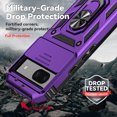 thumbnail image 4 of Fashion Case with Holder Stander Kickstand Drop Resistant Shockproof Case For Google Pixel 8A, 4 of 9
