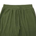 thumbnail image 6 of Blmnix Low Rise Men's Pants Comfy Pants Corduroy Pants Baggy Palazzo Pant Green Straight-Leg Long Summer Pants,M, 6 of 9