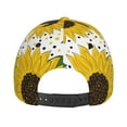 thumbnail image 6 of Fotbe Sunflowers Baseball Cap, Sunflowers Print Dad Hat,Outdoor Hat,Adjustable Sports Cap, Perfect For Activities, 6 of 9