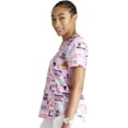 thumbnail image 4 of Cherokee Prints Scrubs Top For Women V-Neck Print CK662, 4 of 5