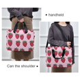 thumbnail image 6 of FORMRS 16" Laptop Bag Carrying Sleeve Case with Handle Travel Shoulder Briefcase, Cartoon Strawberry, 6 of 8