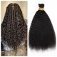 thumbnail image 1 of Cabello trenzado RLHAIR Kinky Straight Human 100 g (1 paquete de 4 unidades), 1 of 6