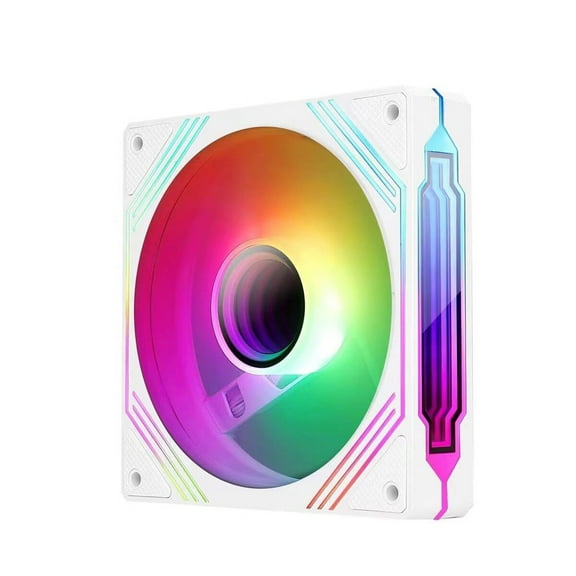 140mm ARGB Fans with Reverse Airflows Aesthetics 5V 3Pin Addressable Controlled Reverse Flows for Superior Cooling