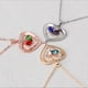 thumbnail image 5 of Colorful Crystal Woman Necklace Combination Of Different Crystals For Birthday Valentine's Day Gift--Rose Gold-Product code 36713 Rose Gold, 5 of 5