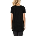 thumbnail image 2 of Mittory Women's Tops Short Sleeve Twist Knotted T Shirts Summer Blouse Tunic Tops, 2 of 7