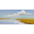 thumbnail image 2 of Groenhart, Jan 32x16 Gold Ornate Wood Framed with Double Matting Museum Art Print Titled - A clear Day in the Field, 2 of 4