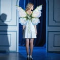thumbnail image 4 of RUINIXCW Fairy Wings for Adults Women Girl Halloween Butterfly Wings Costumes Kids Fairy Wings Willow Leaf Flower Cosplay Wings Festival Photo Props, 4 of 7
