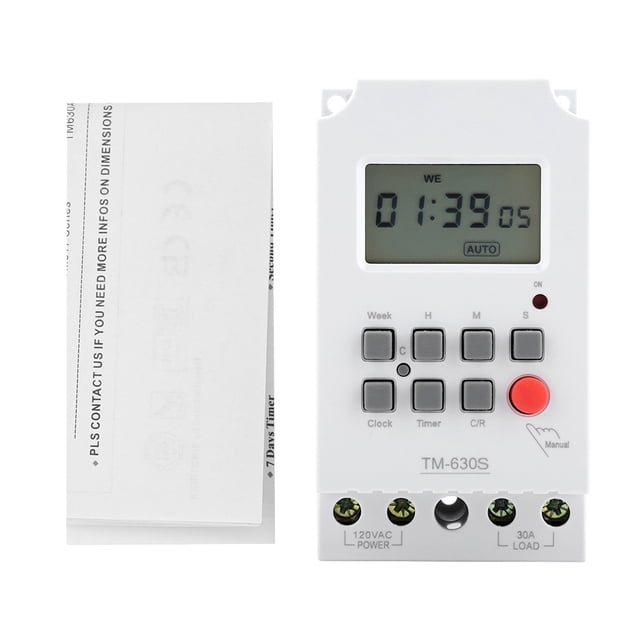 Electric Timer,110V Digital Electric Durable Digital Timer Timer Highly Versatile