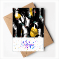 thumbnail image 1 of Graffiti Art Grain Illustration Pattern Welcome Back Greeting Cards Envelopes Blank, 1 of 3