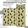 thumbnail image 5 of Dachshund Footprint Toddler Nap Mats for Kids Preschool,Sleeping Mat Bag or Kids,Toddler Sleeping Bag,Toddler Nap Mat or Daycare, 5 of 6
