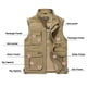 thumbnail image 5 of Chalecos de otoño para hombre, chaqueta táctica de fotógrafo sin mangas, chaleco informal de algodón con múltiples bolsillos, chaleco para hombre, abrigo de talla grande, 5 of 5