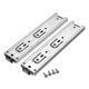 thumbnail image 1 of 2pcs 20cm Drawer Slider Runner Close Slides Ball Bearing Rail Cabinet Hardware--, 1 of 3