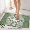 thumbnail image 3 of Sage Green Boho Door Mat&nbsp;Indoor Outdoor Entrance, Non Slip Rug for Kitchen Bathroom Entryway Rug, American Native Southwest Abstract Art Washable Doormat Floor Mat for Office 24x36 Inch, 3 of 8