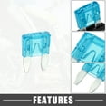 thumbnail image 3 of Unique Bargains 1 Set 15A Mini Blade Stye Fuse 12 AWG Fuse Holder 12 Gauge Fuse Holder Blade Style Inline Fuse Holder, 3 of 6