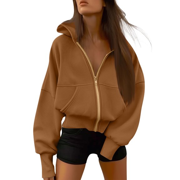 Women's Stylish Lightweight Long-sleeved Outerwear With Pockets, Preppy Casual Cardigan