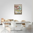 thumbnail image 3 of Flowers Wall Art Farmhouse Floral in Mason Vase Bathroom Pictures Wall Decor Rustic Butterfly Canvas Painting Prints I Choose Joy Country Framed Artwork for Bathroom Bedroom Living Room 12"x16", 3 of 6