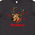 thumbnail image 4 of Inktastic Merry Christmas Reindeer Youth T-Shirt, 4 of 5