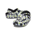 thumbnail image 4 of Zuecos Clásicos Estampados Florales Crocs Negro Margarita Talla 6 Mujer/4 Hombre, 4 of 8
