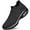 All Black, variant on Mens Walking Shoes Sock Casual Fashion Sneakers Comfortable Slip On Air Cushion Workout Athletic Gym Running Shoes