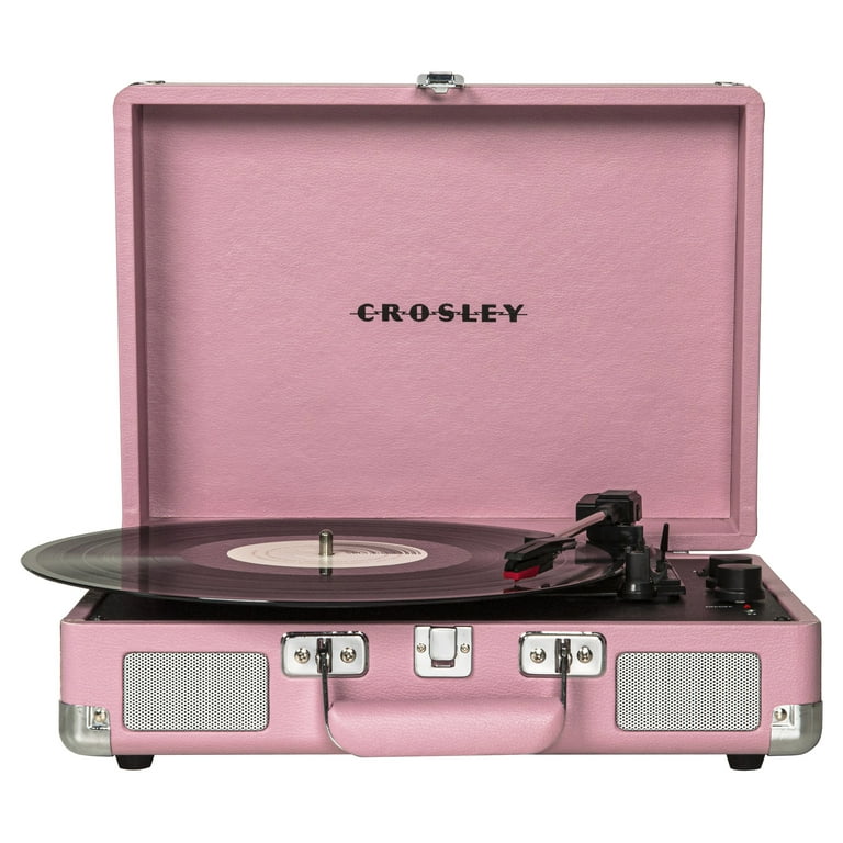 Crosley Cruiser Deluxe Vintage Suitcase Style Turntable with Built