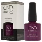لون أظافر CND Shellac - Tango Passion، طلاء أظافر 0.25 أونصة