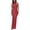 Red, variant on Sngxgn Womens Summer Deep V Neck Knotted Tiered Elegant Mini Short Swing Skater Dresses(Red,M)