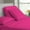 Hot-Pink, variant on DNG Creations 4 Piece Split Top King Adjustable Flex Top Sheet Set 100% Egyptian Cotton, 800 Thread Count 12 Inch Deep Pocket - 39" Split from The Top ( Solid Peach )