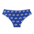 thumbnail image 3 of Women's Concepts Sport Royal Los Angeles Rams Gauge Allover Print Knit Panties, 3 of 3