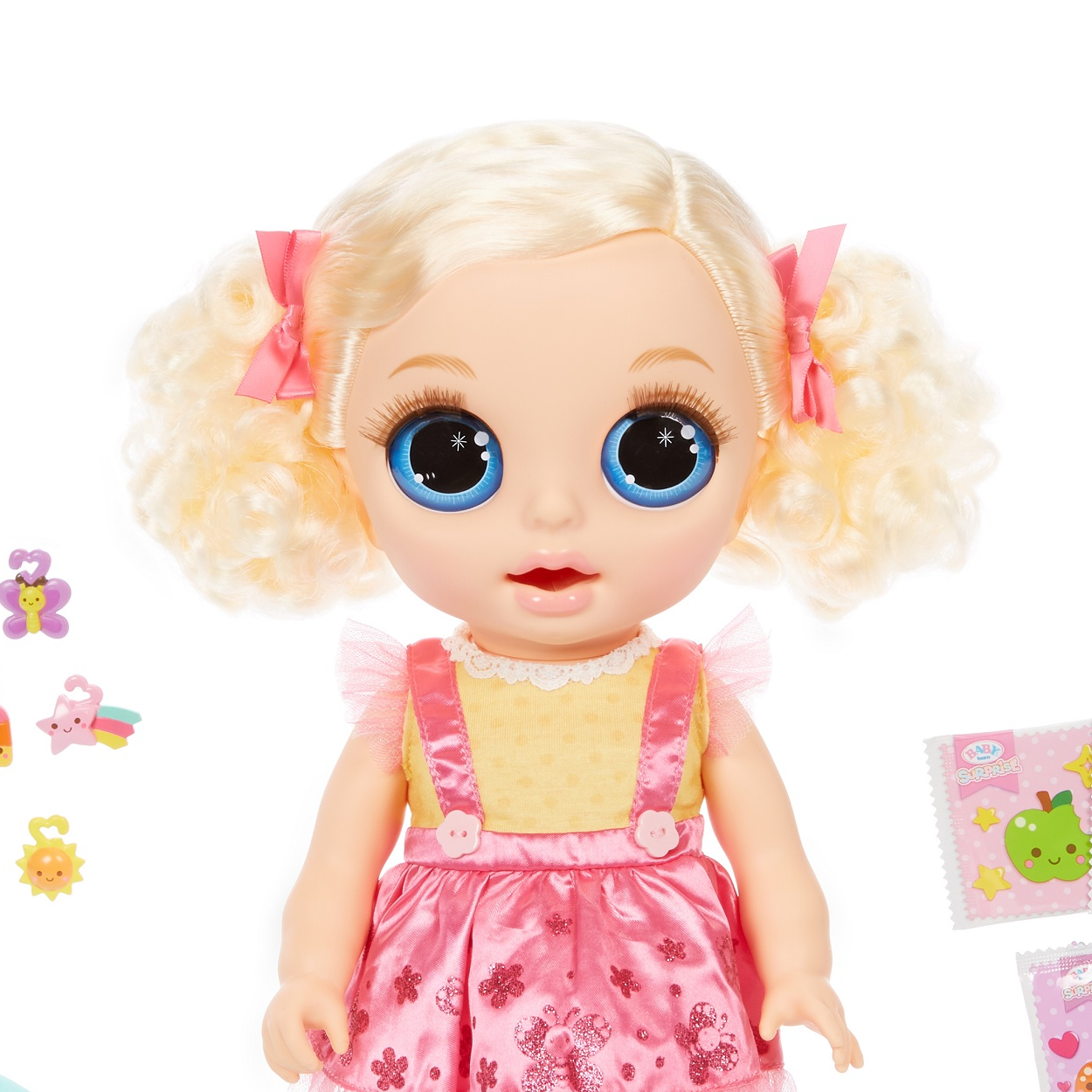 Baby Born Surprise Magic Potty Surprise Blue Eyes – Doll Pees Glitter & Poops Surprise Charms Doll Playset - image 7 of 8