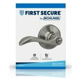 thumbnail image 5 of First Secure by Schlage Presley Bed / Bath Privacy Door Lever in Stainless Steel, 5 of 9
