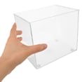 thumbnail image 3 of Luxshiny Betta Fish Bowl Plastic Transparent Multi-function 1Pcs, 3 of 8