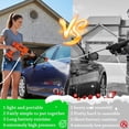 thumbnail image 5 of Portable pressure washer power cleaner with 6 in 1 adjustable nozzle and 1968 inch hose for cars and patios, 5 of 18