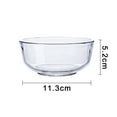thumbnail image 2 of Large Salad Bowl, Circular Shaped In Premium Acrylic Break Resistant Clear, 146 Ounce 2 Count, 2 of 5