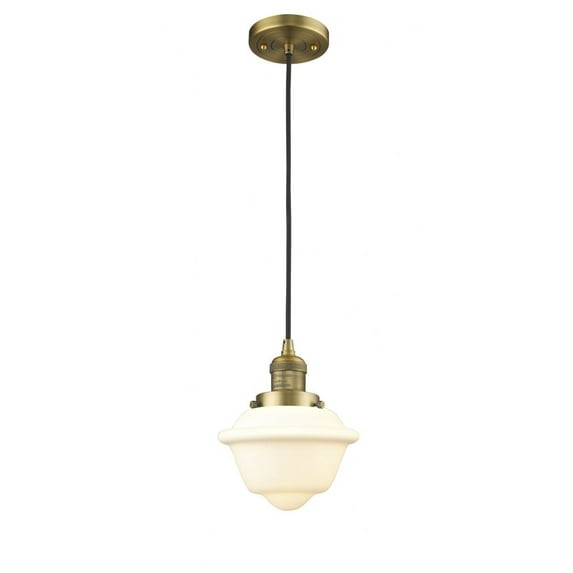 Innovations Lighting - Oxford - 3.5W 1 LED Cord Hung Mini Pendant In Traditional