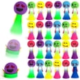 thumbnail image 1 of Emoticono ArtCreativity de Jumping Popper Toys con luz LED, 24 unidades, 1 of 5