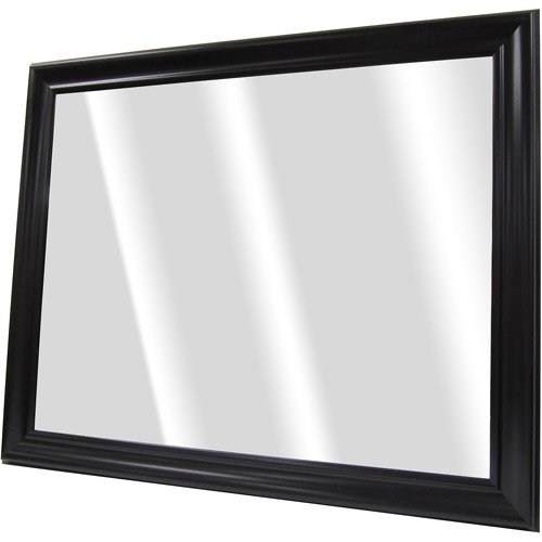 Better Homes and Gardens 32" x 39" Wall Mirror, Espresso