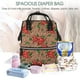 thumbnail image 5 of Easygdp Rose Mix Leopard 1 para Bolsa de Bebé de Gran Capacidad con Múltiples Bolsillos, Bolsa de Pañales para Padres, Bolsa de Viaje Organizada y Elegante, 5 of 6