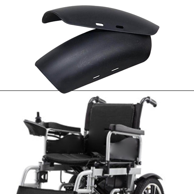 pitrice 2 Pcs Garde-Boue Universel pour Fauteuil Roulant Pièces de Réparation Pièces de Fauteuil Roulant