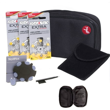 Complete Travel Accessory Kit for Care and Maintenance of General Hearing Instruments' Simply Soft and Simply Slim Hearing Devices