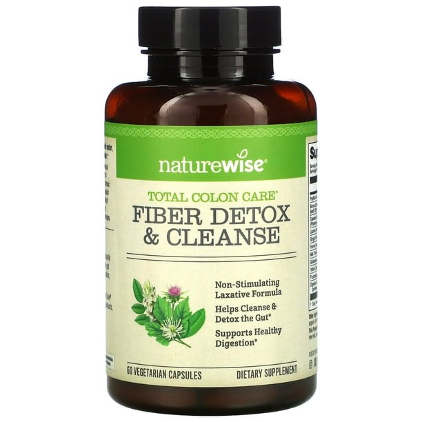 NatureWise Fiber Detox & Cleanse, 60 Vegetarian Capsules