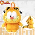 thumbnail image 3 of estilos GARFIELD original lindo juguete de peluche suave gato muñeco de peluche de dibujos animados llavero colgante para niños niñas regalo de cumpleaños, 3 of 5