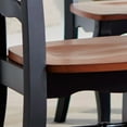 thumbnail image 4 of French Countryside Black Dining Chair Pair, 4 of 7