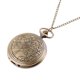 thumbnail image 4 of Reloj de bolsillo Hugo Steampunk de Bronce con cadena 80 cm, 4 of 8
